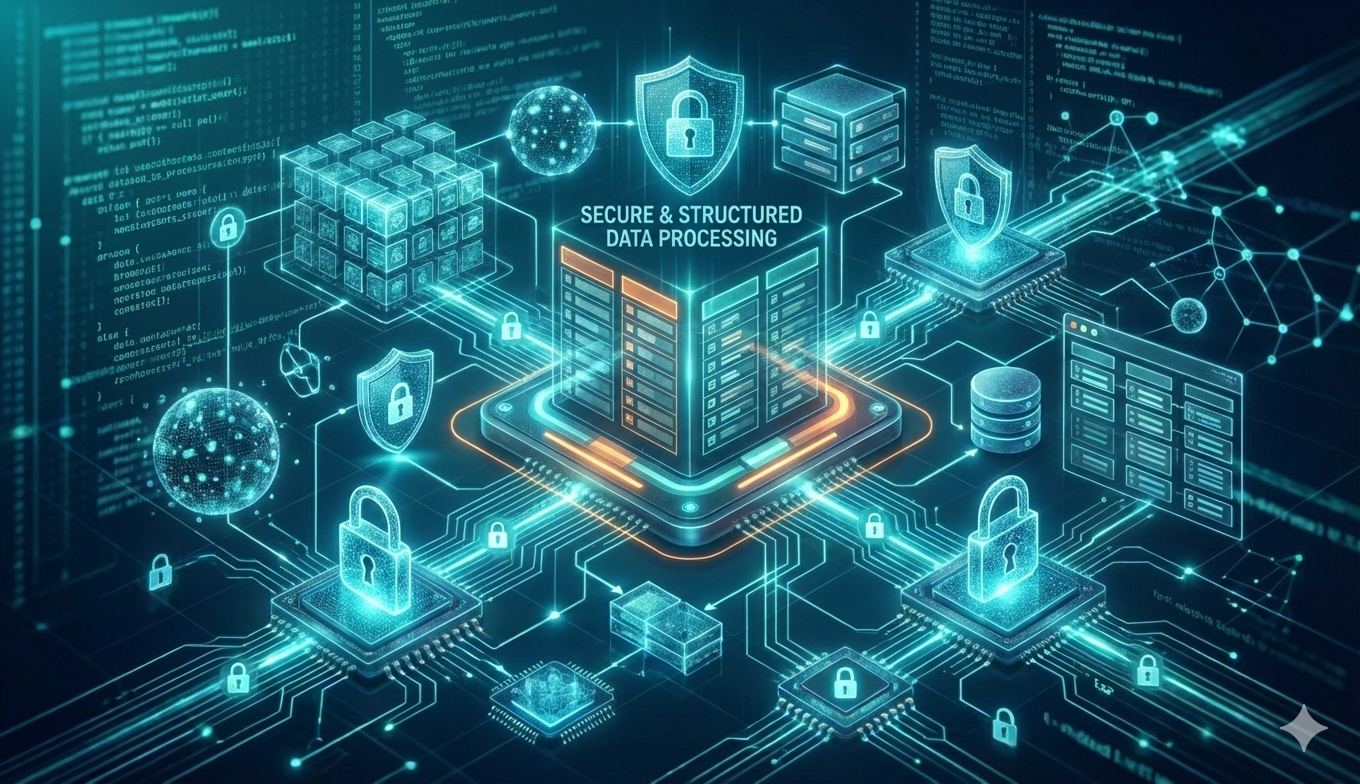 Process Secure Data Secure and Structured Data Processing